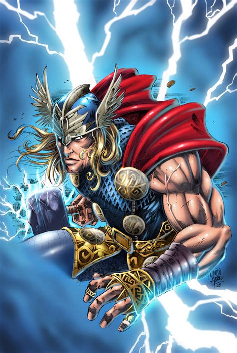 50 Thor Comic Wallpaper Wallpapersafari