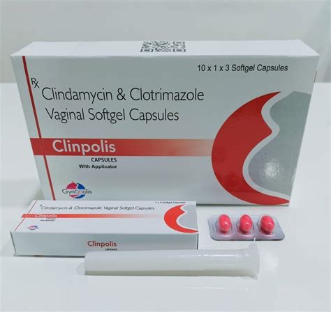 Clindamycin Clotrimazole Vaginal Softgel Capsules At Rs 390 Piece In