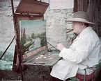 Sir Winston Churchill's paintings are increasing in value since The ...