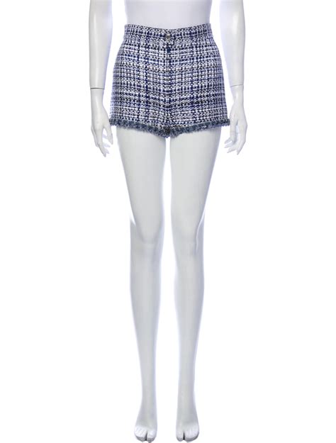 Chanel 2020 Mini Shorts W Tags Blue 115 Rise Shorts Clothing