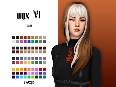 Sims 4 Cc Short Hair Bangs Maxis Match Jeslight