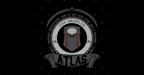 Atlas Crest Edition Warframe T Shirt Teepublic