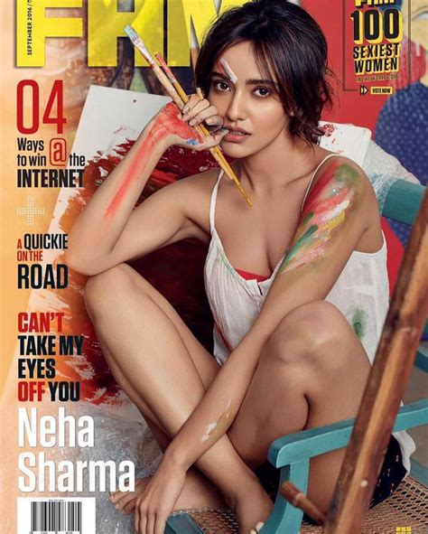 Neha Sharma Hot Photoshoot For Fhm Magazine Ultra Hd Photos Stills