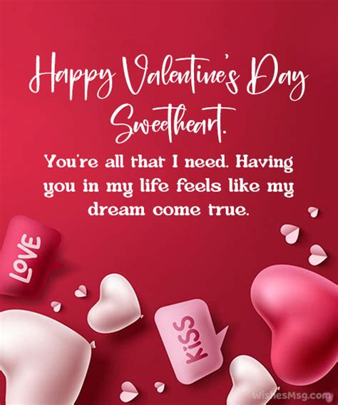 120 romantic valentines day messages for your love wishesmsg