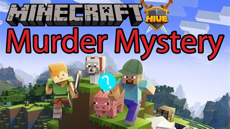 Minecraft Murder Mystery Gameplay Review Hive Mini Game Free Server
