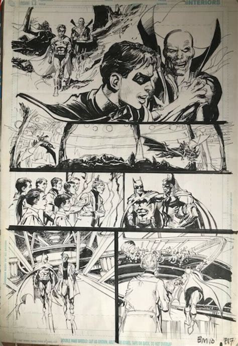 Batman Odyssey Vol 2 4 Original Art Page 17 Neal Adams Original Comic Art Marketplace