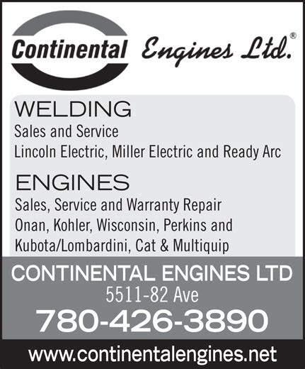 A component is a part or element that make up a whole machine. Continental Engines Ltd - 5511 82 Ave NW, Edmonton, AB