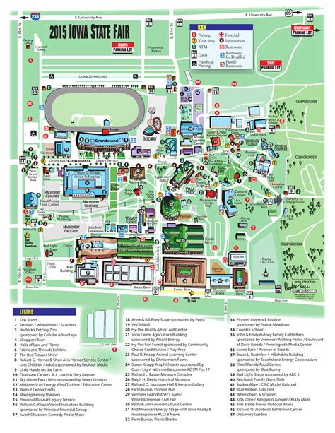 Map Of Iowa State Fairgrounds World Map