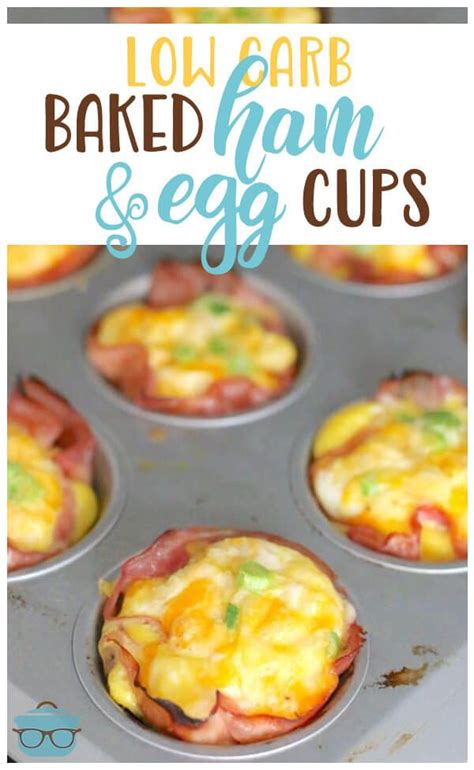 Baked Ham And Egg Cups Video Recipe Egg Cups Recipe Breakfast