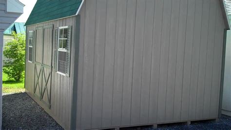 Plastic sheds and resin sheds are a popular option for outdoor storage, because they're easy to assemble and do not require much cleaning. 12x16 Storage Shed - YouTube