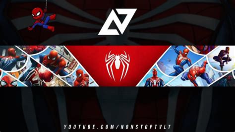 Marvels Spider Man Banner Template Youtube