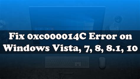 Get Rid Of 0xc000014C Error On Windows 1o Archives Fix PC Errors