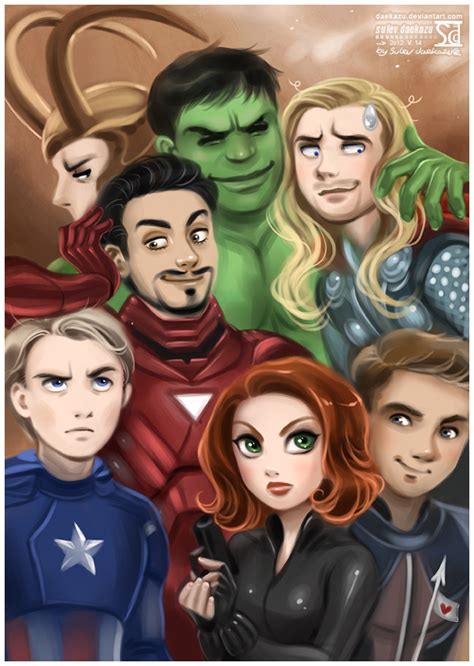 Avengers By Daekazu On Deviantart