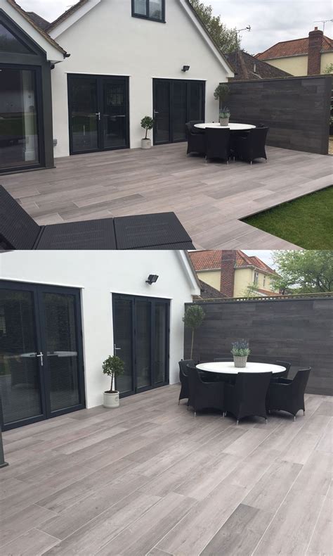 Pictures of outdoor patio tile designs using pavers, marble, slate, rubber or wood decking. Pin on Valverdi Indoor-Out Porcelain Tiles