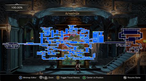 Bloodstained Ritual Of The Night Full Map Updated