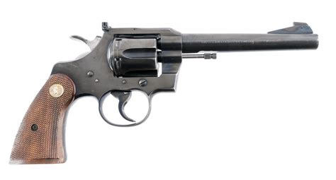 Colt Officers Model Match 22lr Revolver Auctions Online Revolver