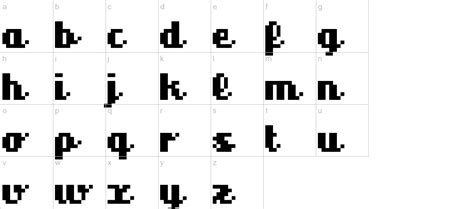 Superscript Font