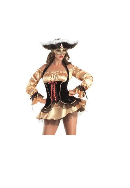 Escante Costumes Lingerie Luxe Pirate Costume Roleplay Set Naughty