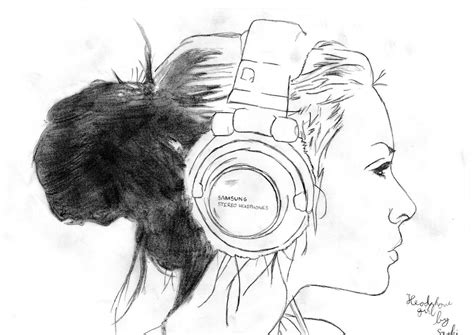 Headphone Girl By Kiritosama123 On Deviantart
