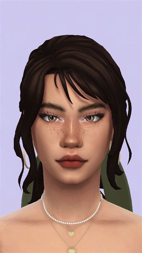 Sims 4 Cas The Sims Sims Cc Sims 4 Characters Maxis Match Pigtails
