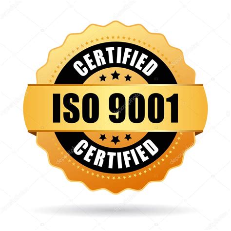 Iso 9001 Standard Round Certified Icon — Stock Vector © Arcady 135005788