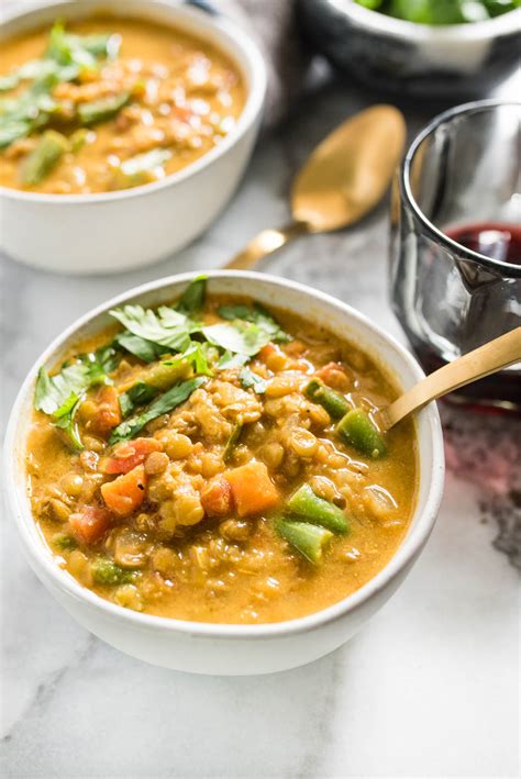 Indian prawn curry soup plattershare. The Easiest Curried Lentil Soup