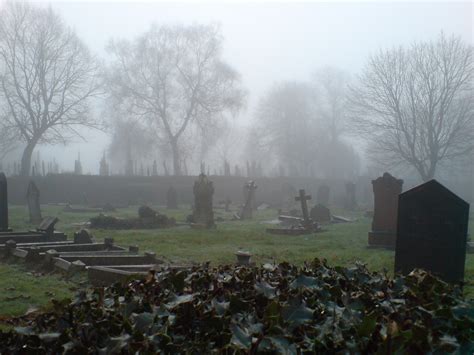 Foggy At The Cemetery 4 By Rudeturk On Deviantart