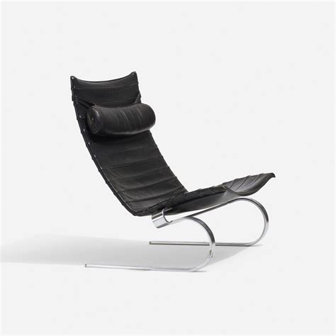 A huge fan of game changing artists and architects piet mondrian, gerrit rietveld and mies van der rohe, the man who preferred to. POUL KJAERHOLM, PK 20 lounge chair | Wright20.com | Chair ...