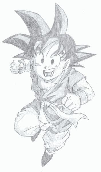 Mis Dibujos De Goku Hecho A Lapiz Taringa