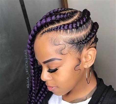 30 Easy Best Braided Hairstyles For Black Girls Page 3