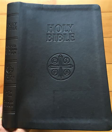 Holy Bible Revised Standard Version Catholic Edition Large Print By