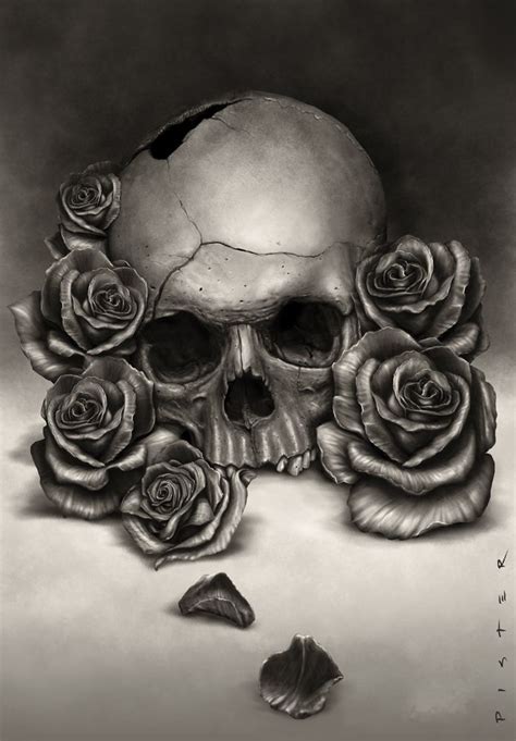 Realistic Skull Drawing At Getdrawings Free Download