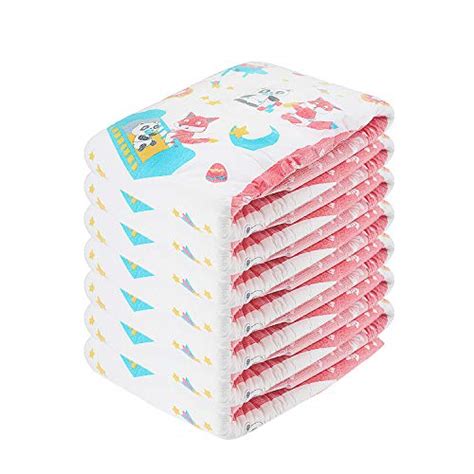 Buy Adult Diaper One Time Diaper Adult Baby Diaper Abdl 7 Piece Red