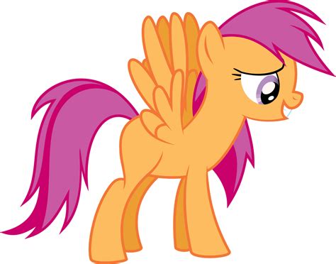 A Fanmade Scootaloo In Rainbow Dash Version My Little Pony Scootaloo