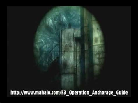 With mothership zeta you get one of two of the strongest weapons in the game. Fallout 3 Operation Anchorage Walkthrough
