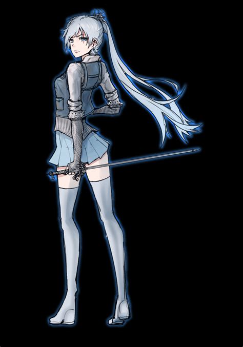 Rwby Weiss Commission By Anonamos On Deviantart