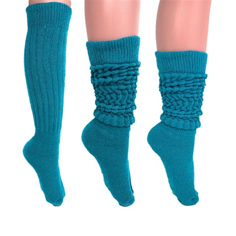 Aws American Made Womens Heavy Slouch Socks Capri Size To
