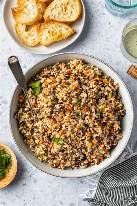 This Easy Wild Rice Pilaf Is Full Of Flavorful Vegetables This