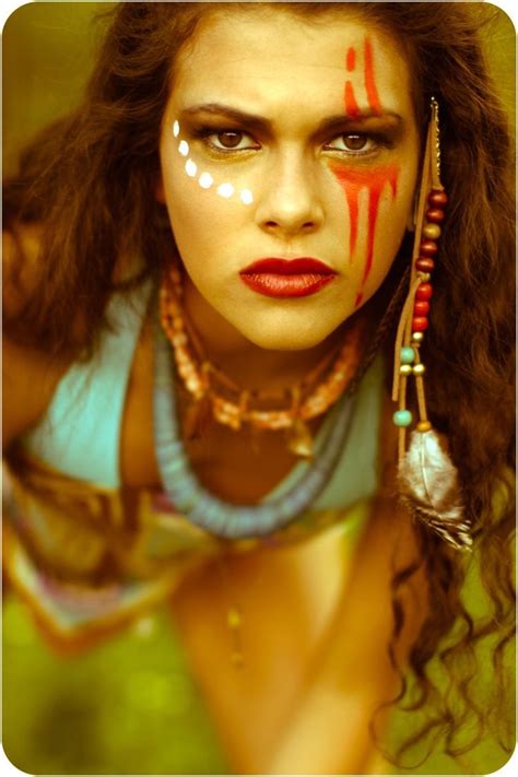 Pin By Danielle Andrews On Warrior 101 Tribal Makeup Warrior Makeup Tribal Face