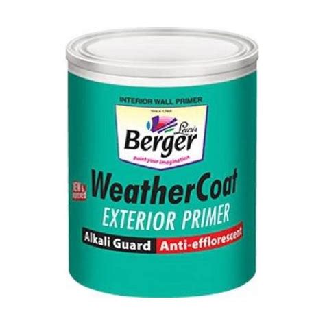 Berger Smoke Gray Weathercoat Paint 8t1700 1 Litre