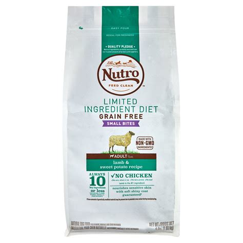 Nutro dog food is boutique premium dog food that is becoming more popular. Nutro Limited Ingredient Dog Food Grain-Free Lamb & Sweet ...