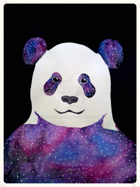 Galaxy Panda By Anumjaved On Deviantart