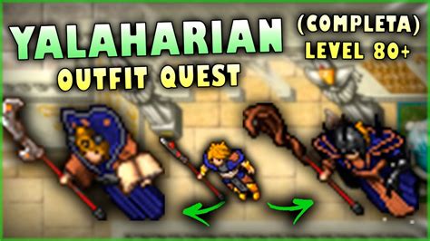 TIBIA YALAHARIAN OUTFIT QUEST COMPLETA YALAHARIAN OUTFIT