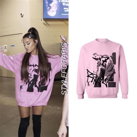 sfag on instagram “ariana via instagram may 11th 2019 wearing sweetener tour merch “7