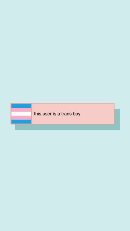 trans lockscreen tumblr