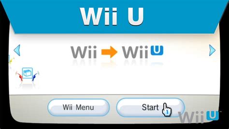 Wii U Wii To Wii U System Transfer Process Youtube