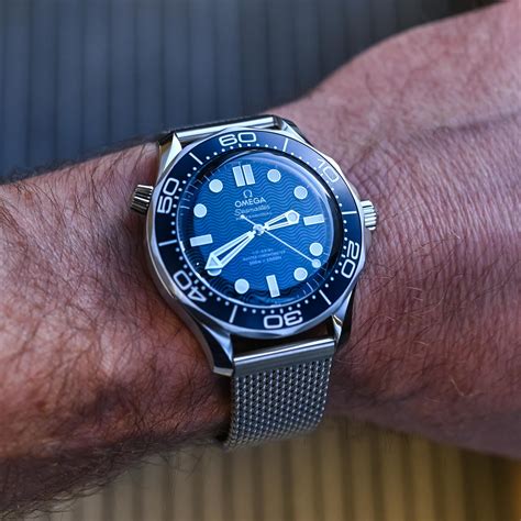 The New Omega Seamaster Diver 300m 60 Years Of James Bond Wrist Watch