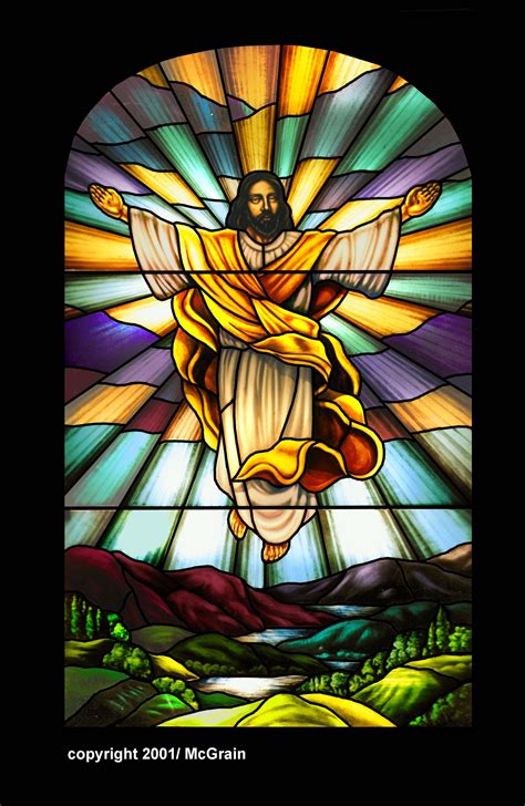 Jesus Stained Glass Patterns