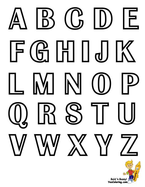 Coloring pages with single letters and the whole alphabet. Traditional Free Alphabet Coloring Pages | Abc coloring pages, Alphabet coloring pages, Abc coloring