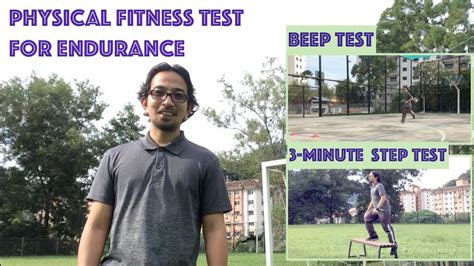 Physical Fitness Test For Cardiovascular Endurance 3 Minute Step Test